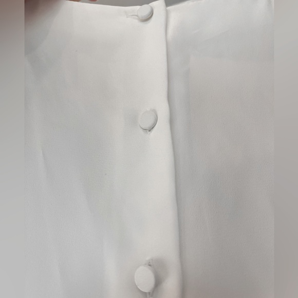 Vintage Nicola top Black/White - Picture 4 of 6